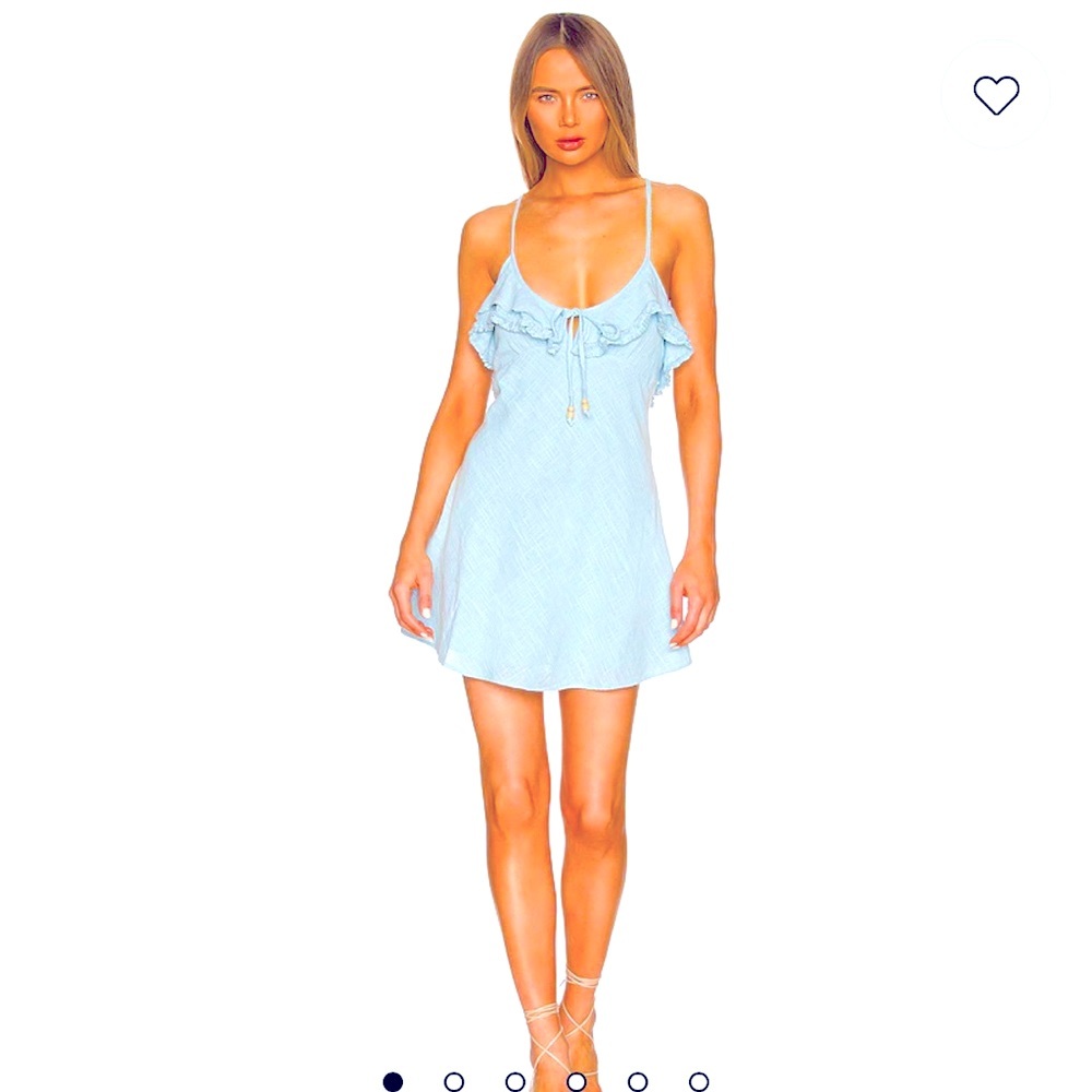 Free People Love Forever Mini Dress in Hot Spring, Size XS